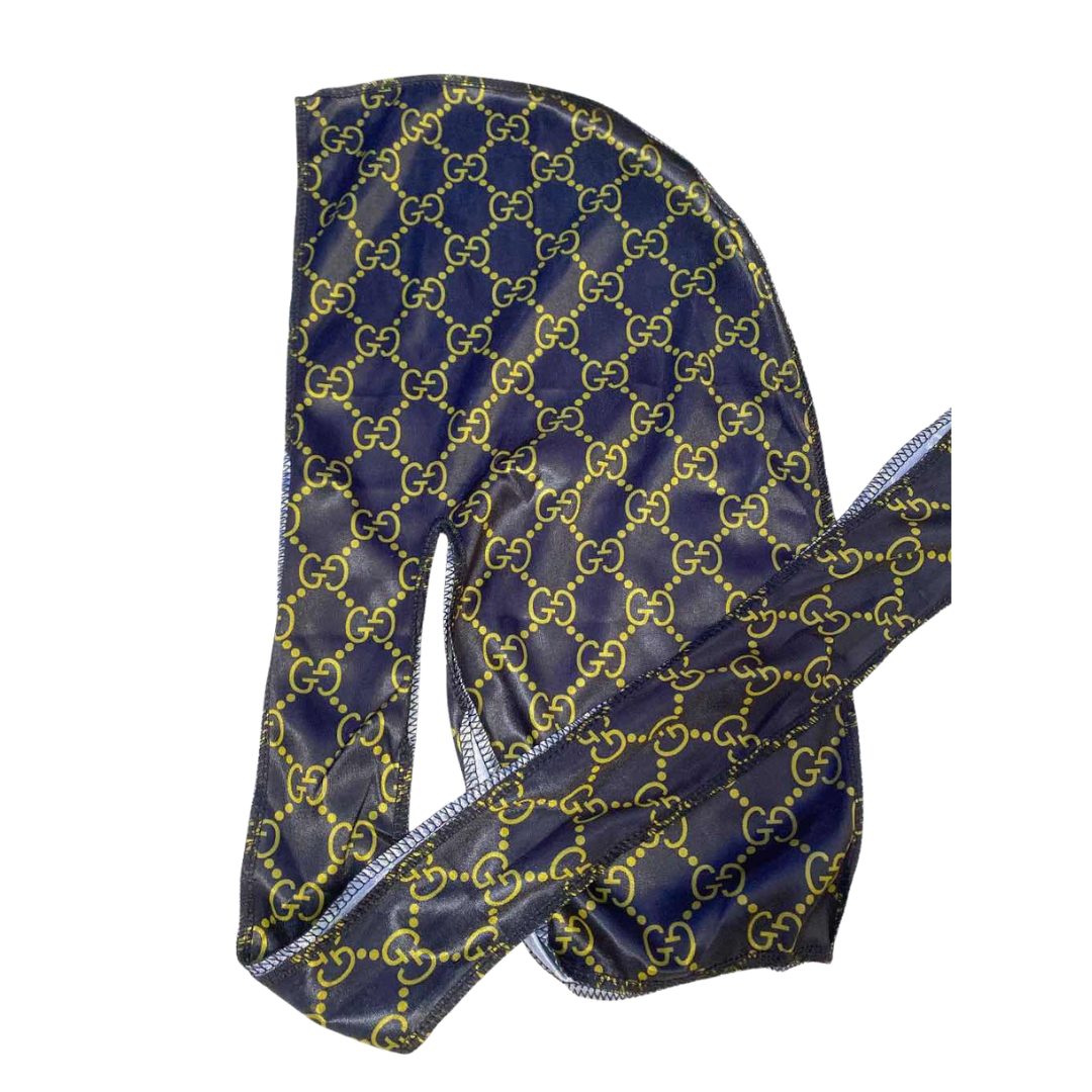 Pre-Order Design SIlky Crown Durag C1