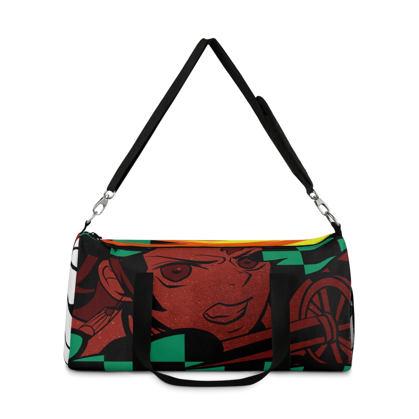 KNY Green Duffel Bag