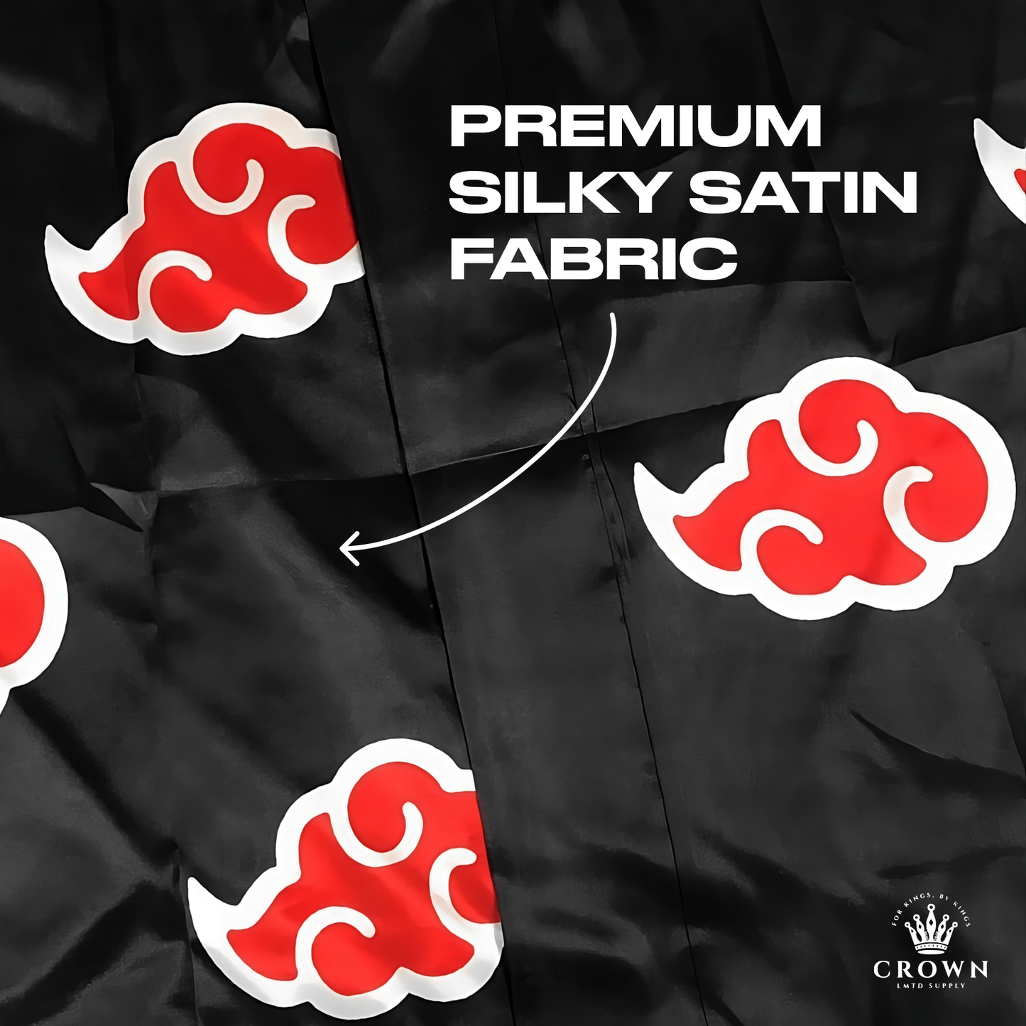 Anime Satin Sleep Robe Crown Limited Supply