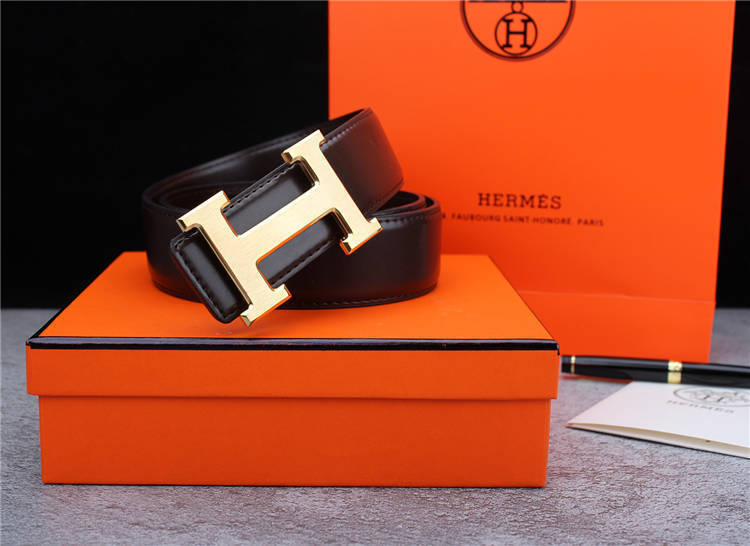 H Buckle Design Belts