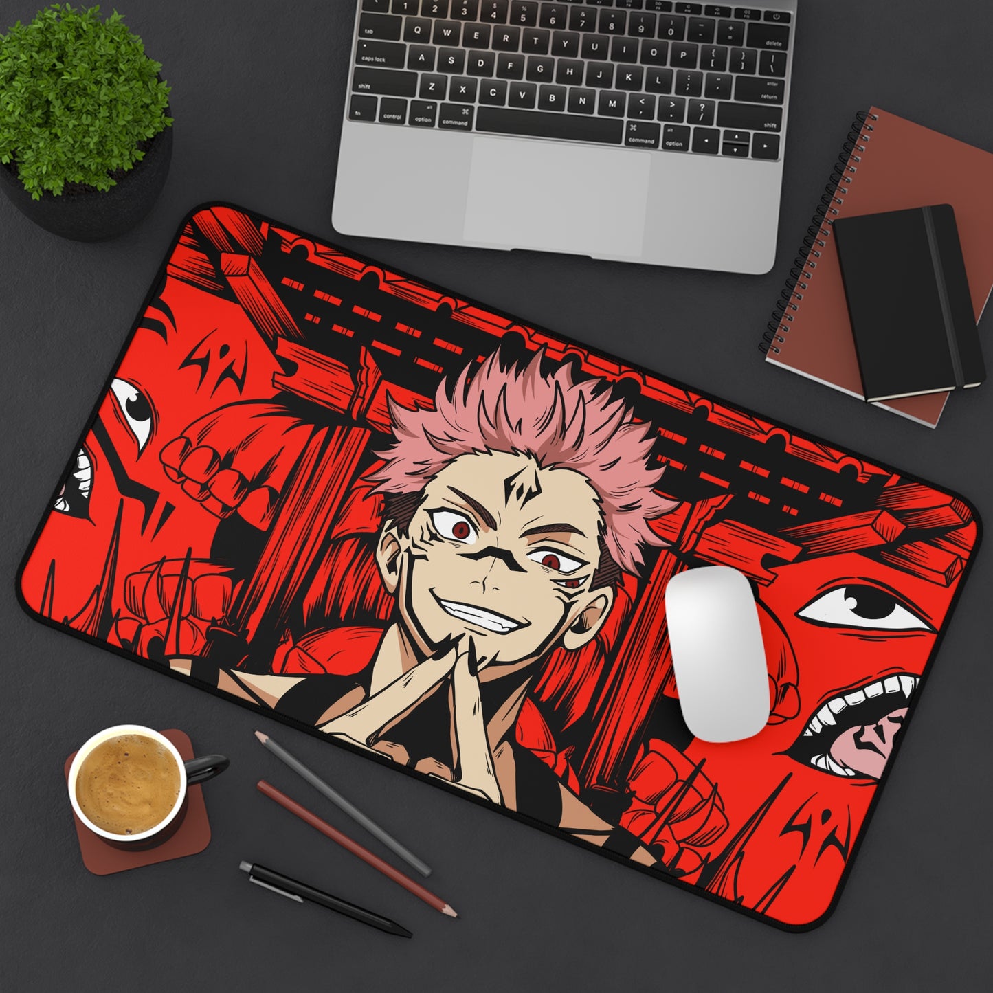 King of Curses Desk Mat