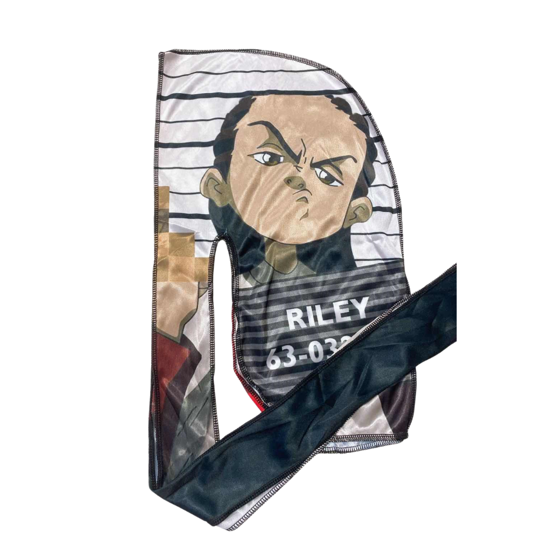 Striped Hue - Silky Crown Durag