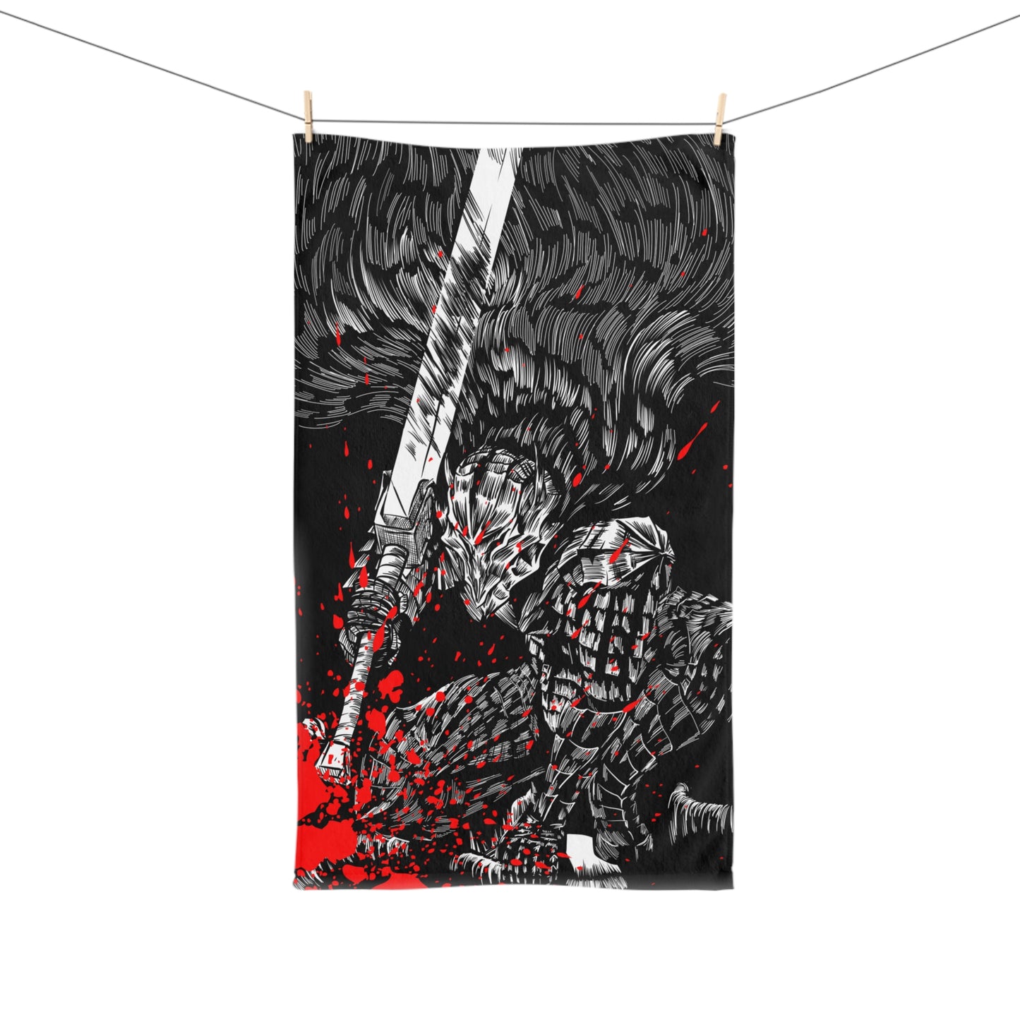 Berserk Splatter Hand Towel