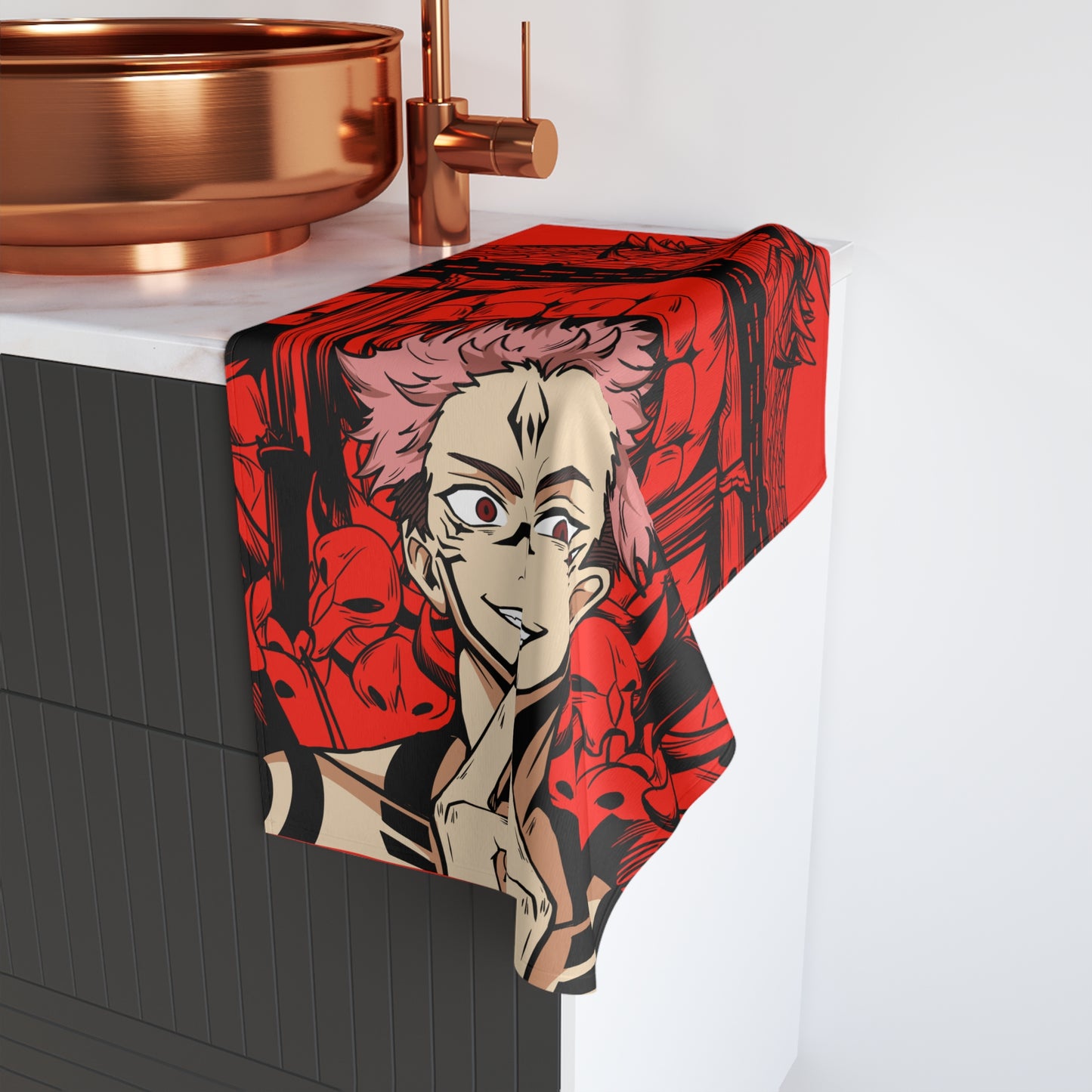 King of Curses Hand Towel