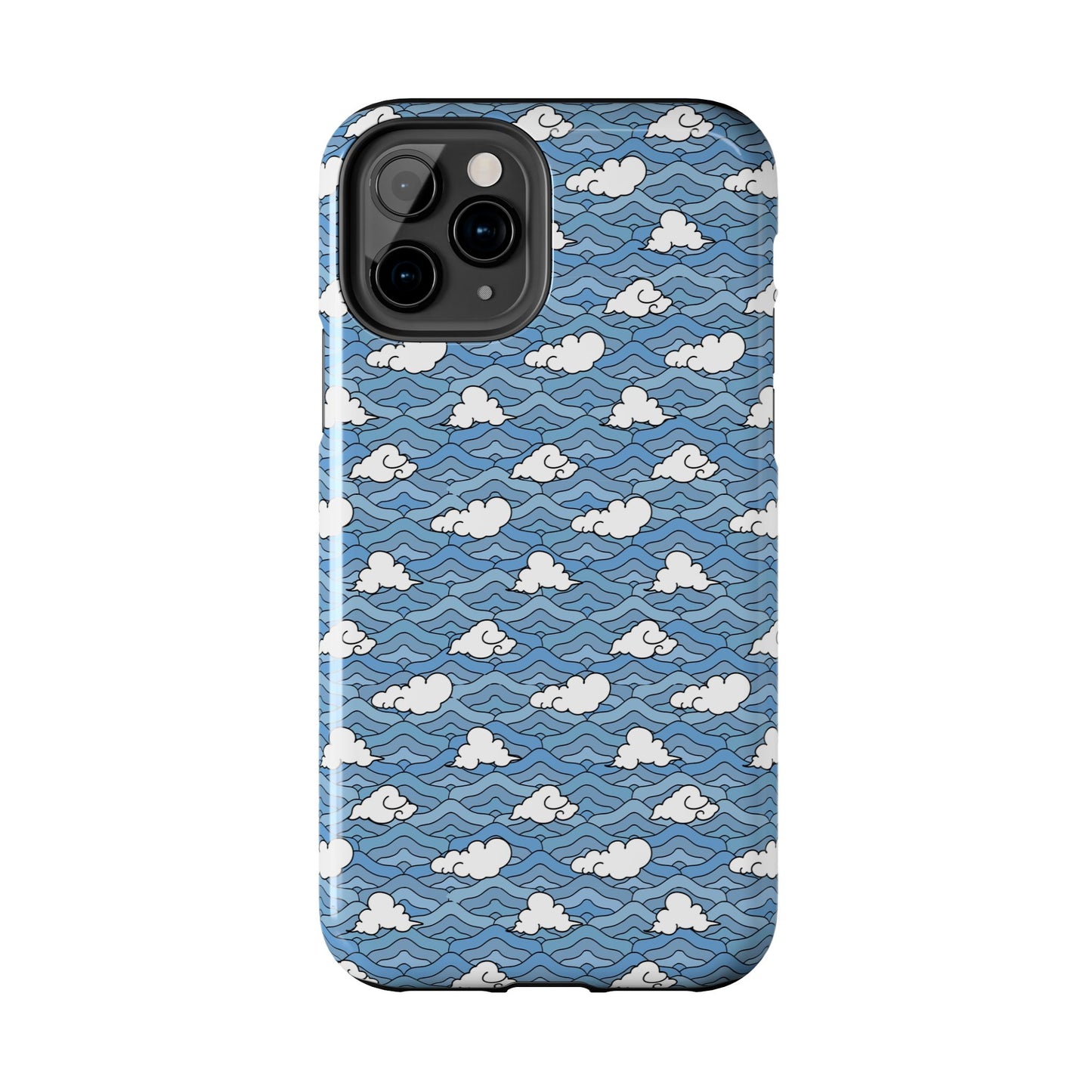 Blue Sakonj Tough Phone Case