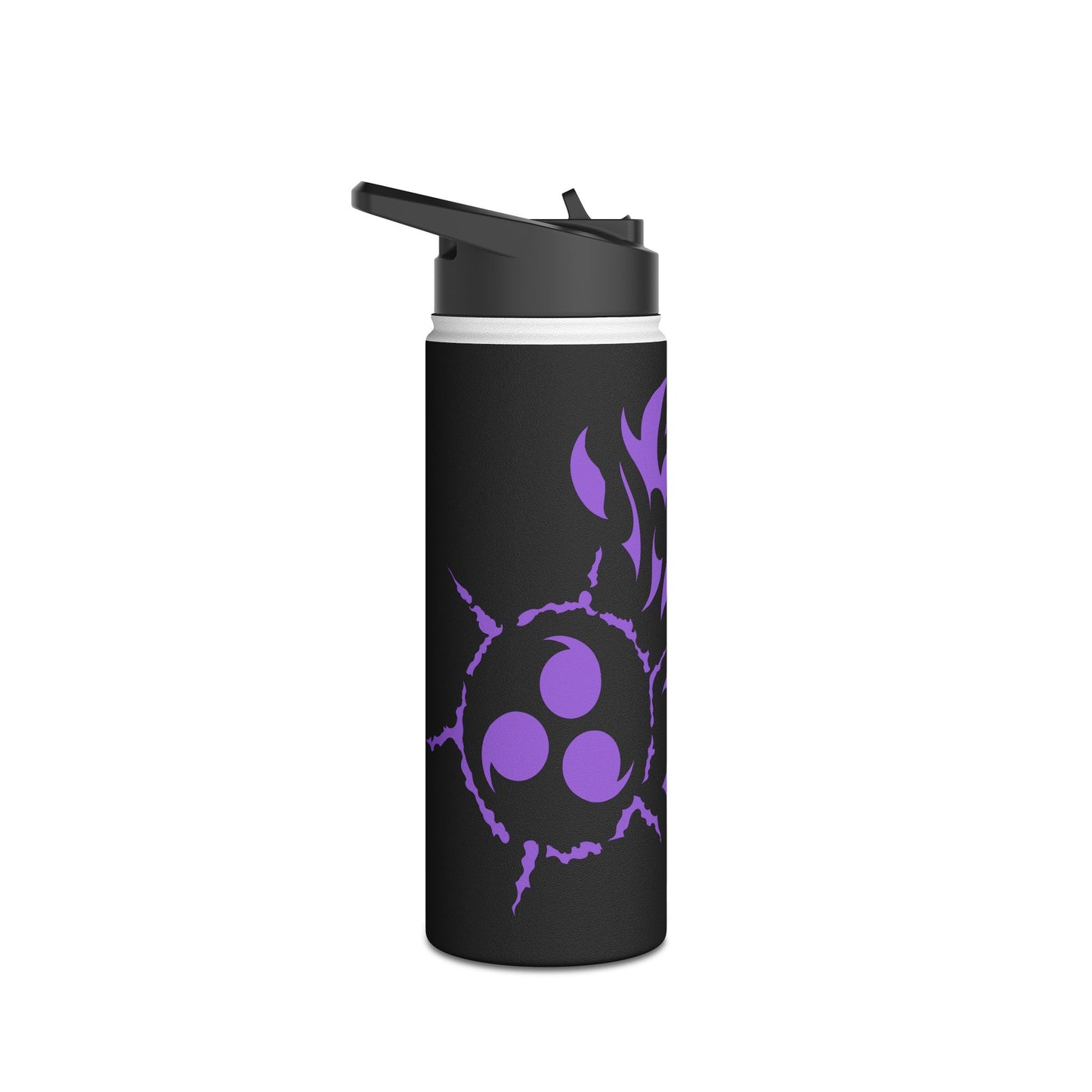 Purple Curse Stainless Steel Water Bottle, Standard Lid