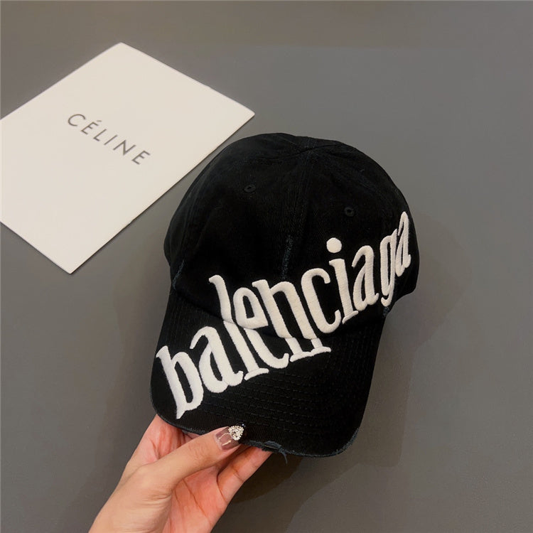 Balenci Denim Design Hat