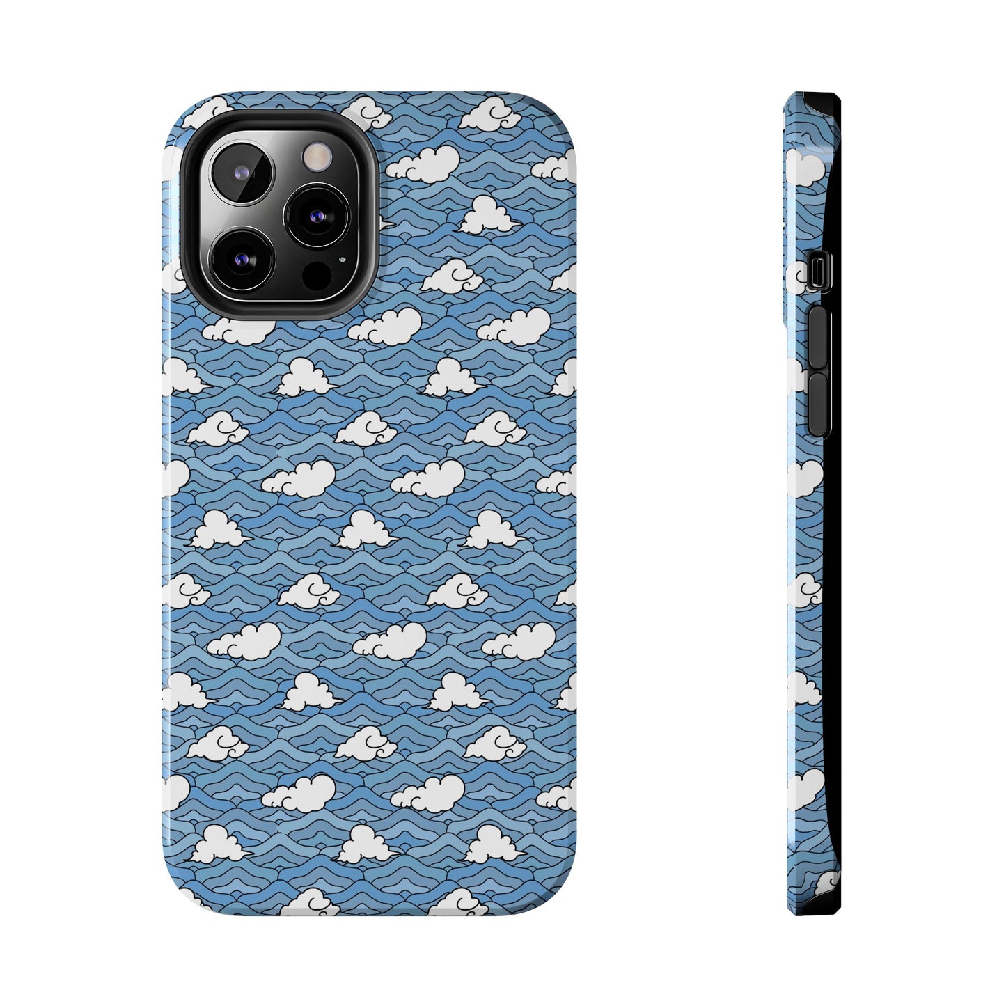 Blue Sakonj Tough Phone Case