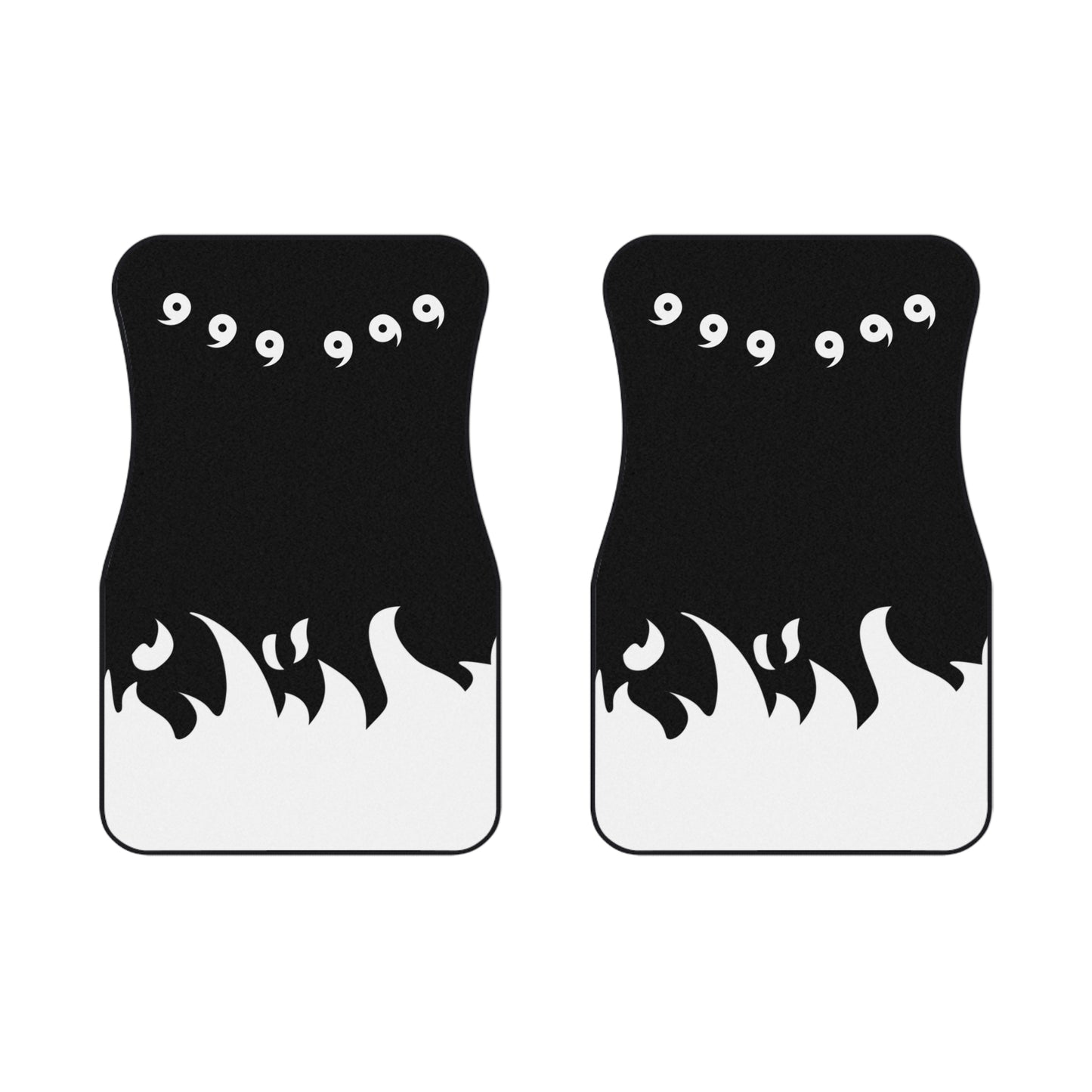 10 Tails Car Mats (2x Front)