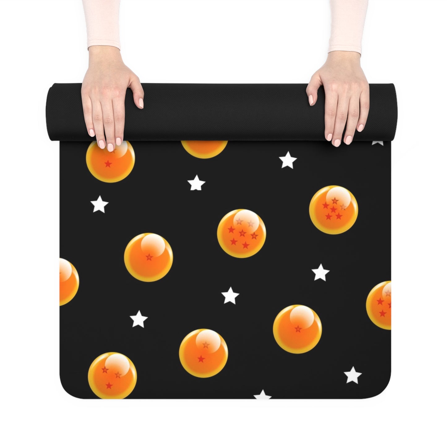 Orange Gok Rubber Yoga Mat