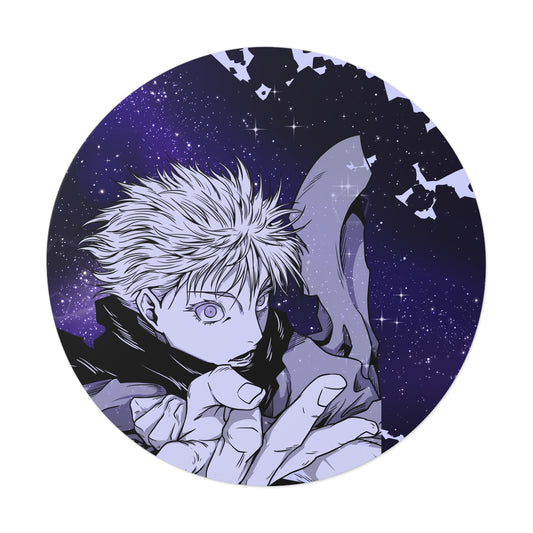 Black Curse Round Vinyl Stickers