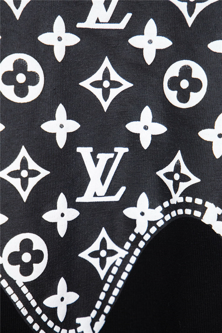 Black LLV with Pattern Design Shirt
