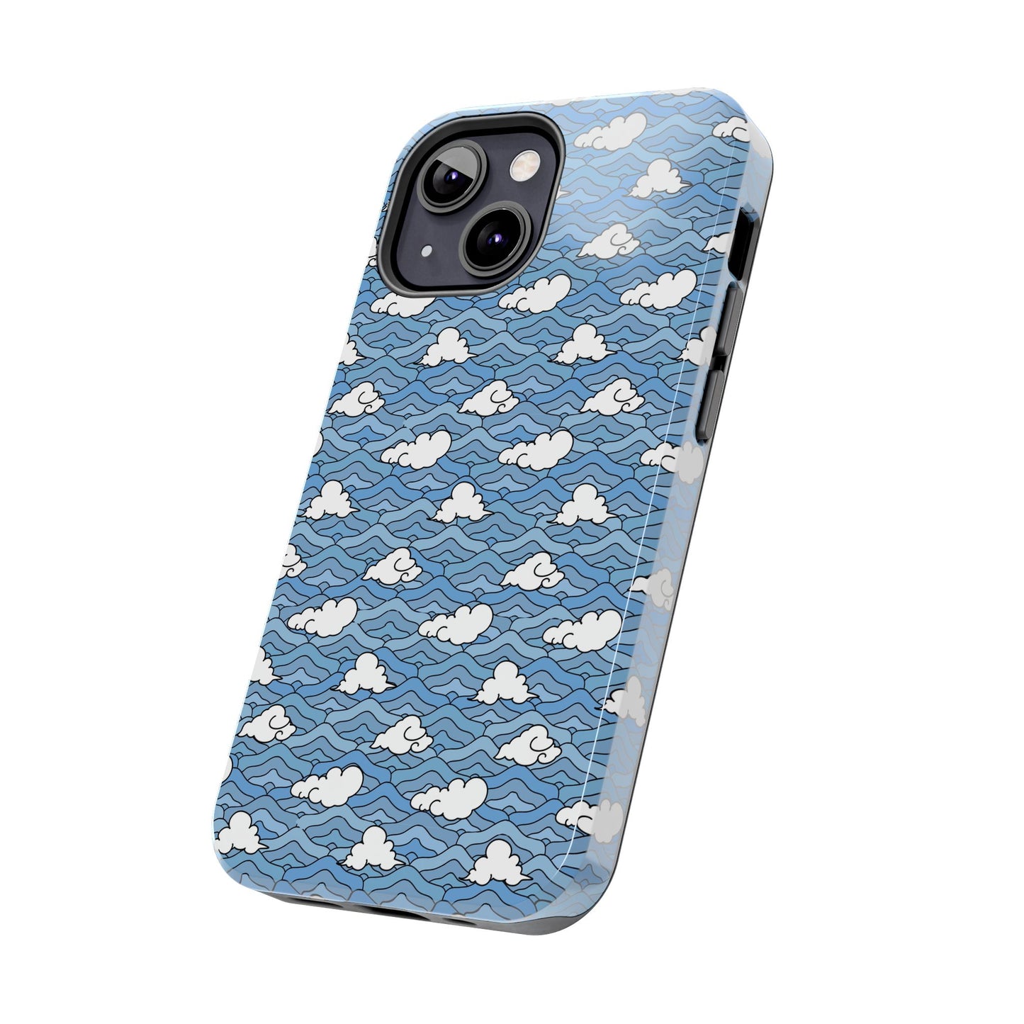 Blue Sakonj Tough Phone Case