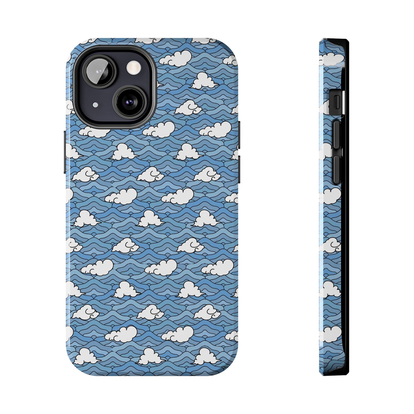 Blue Sakonj Tough Phone Case