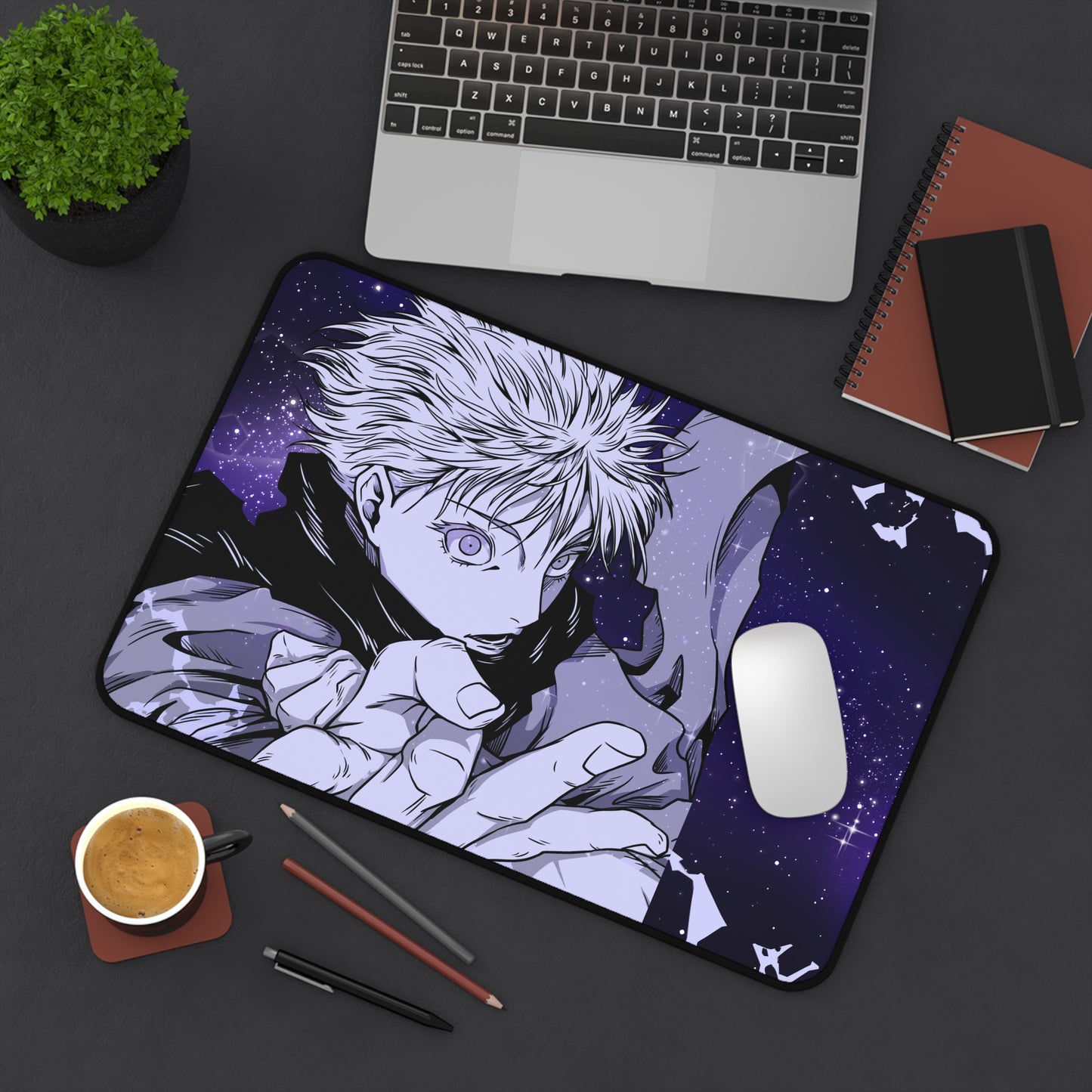 Black Curse Desk Mat