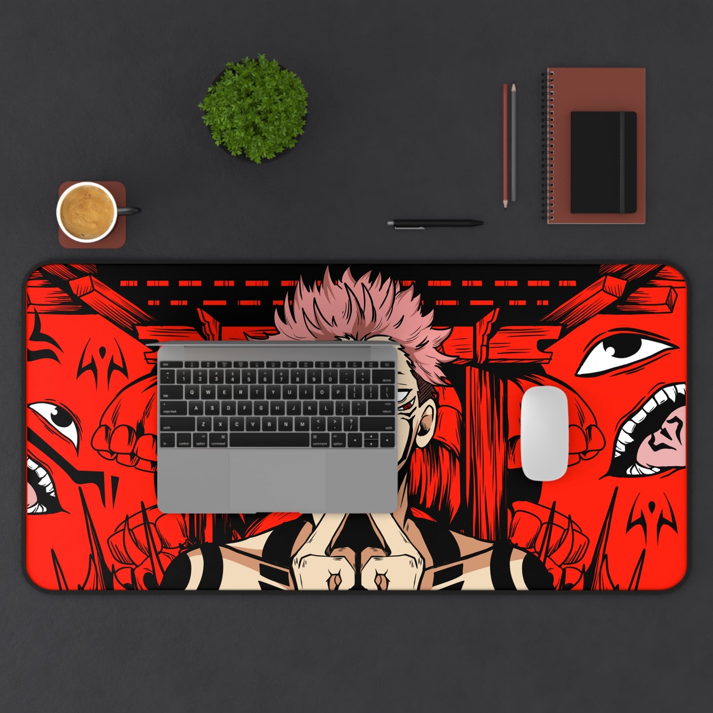 King of Curses Desk Mat