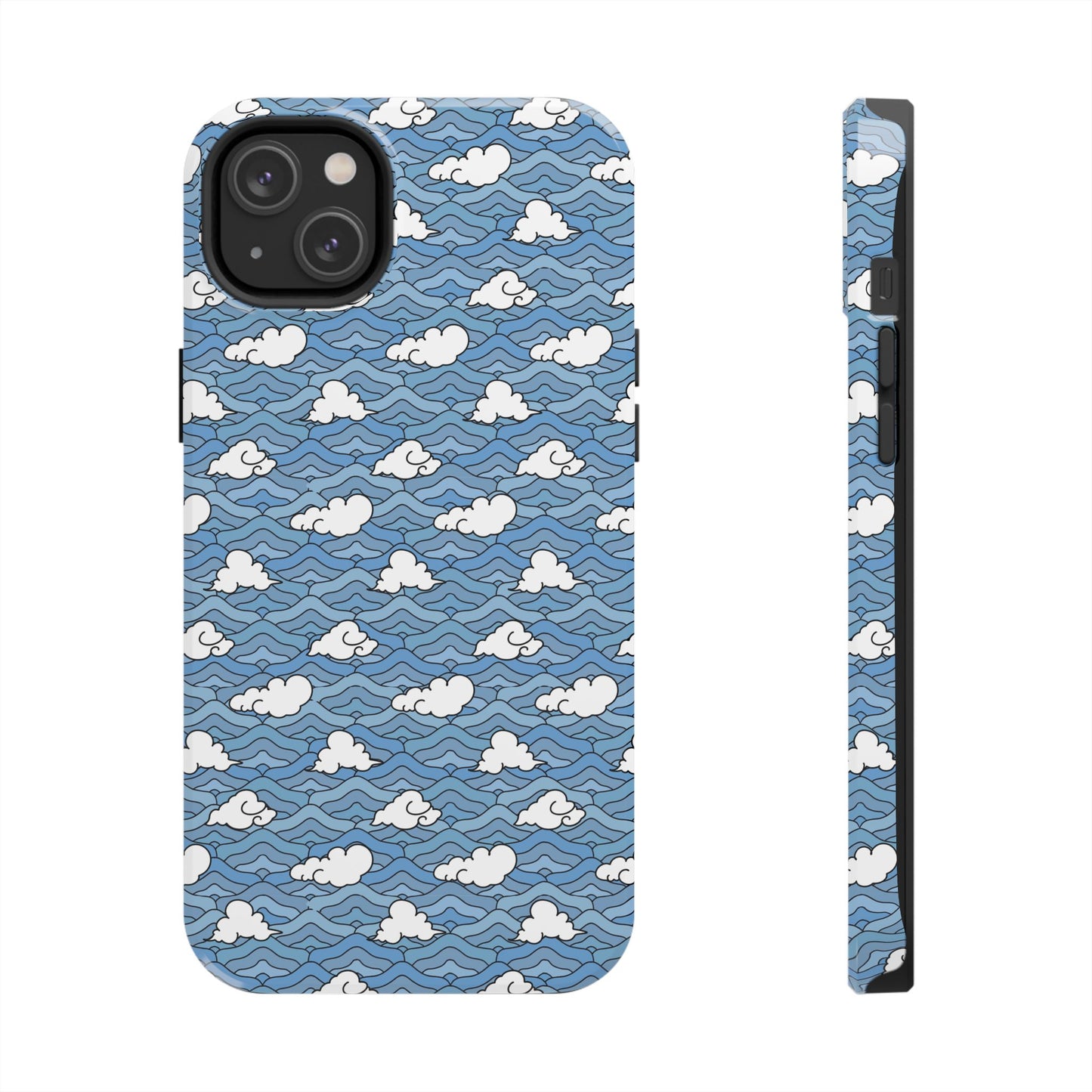 Blue Sakonj Tough Phone Case