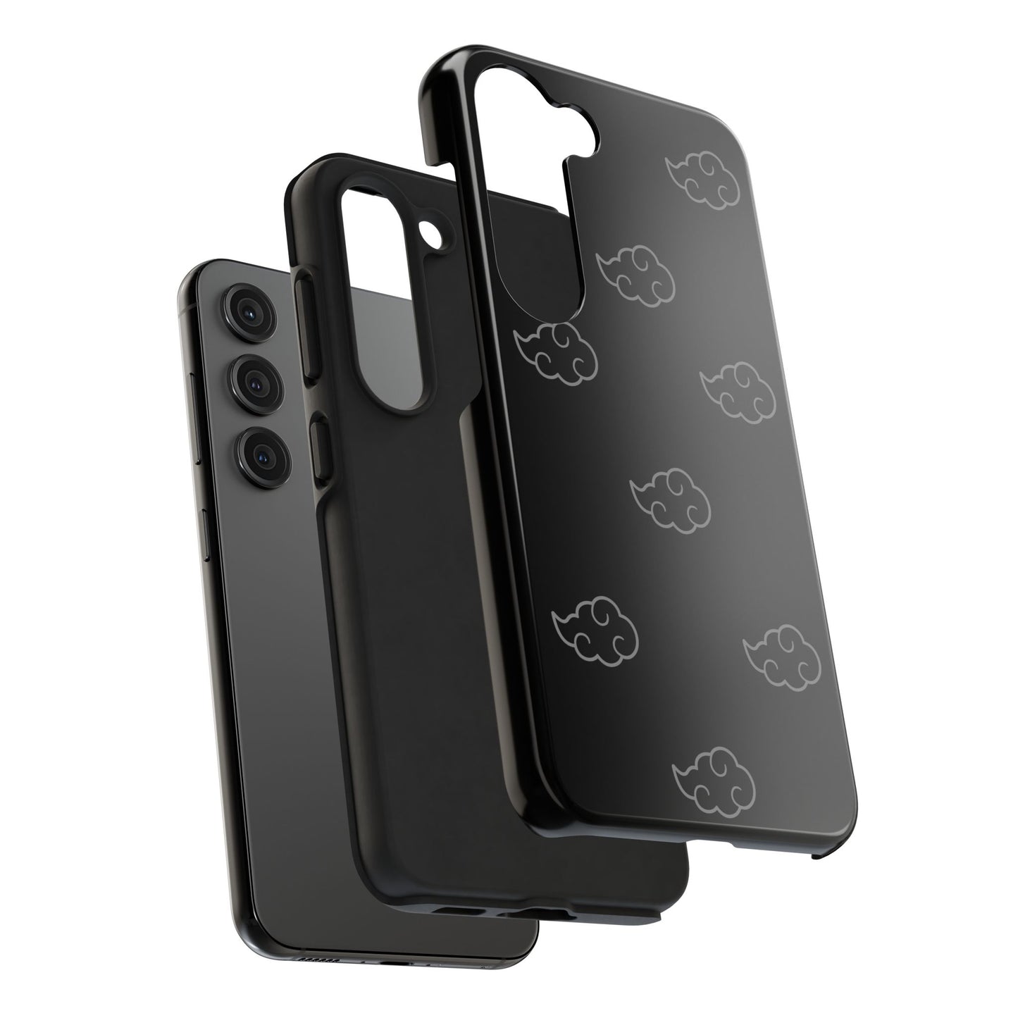 Black Cloud Tough Phone Cases