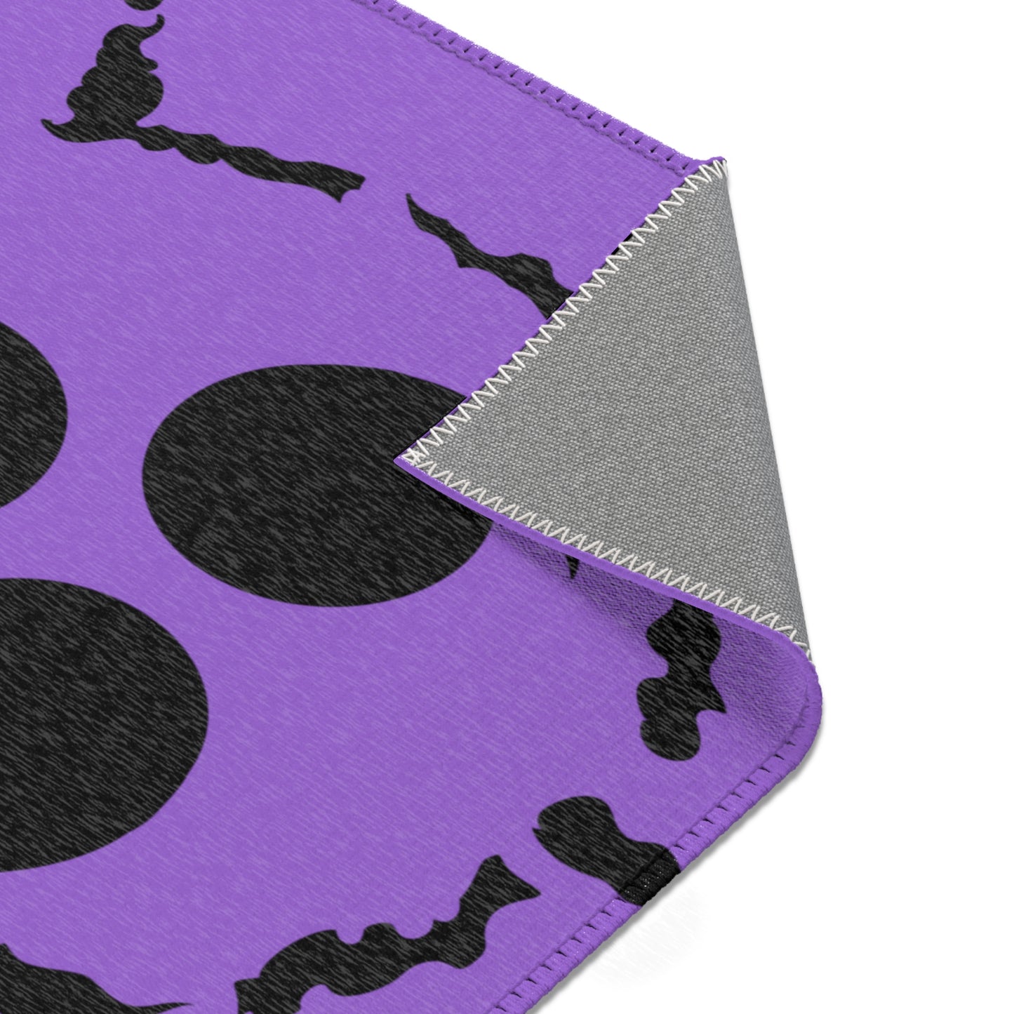 Purple Curse Area Rug