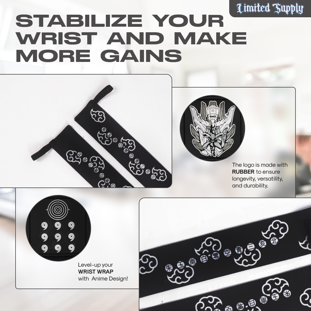 Crown Anime Wrist Wrap Crown Limited Supply