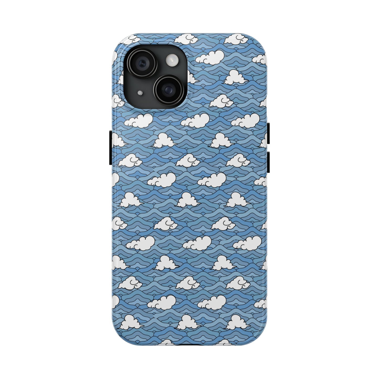 Blue Sakonj Tough Phone Case