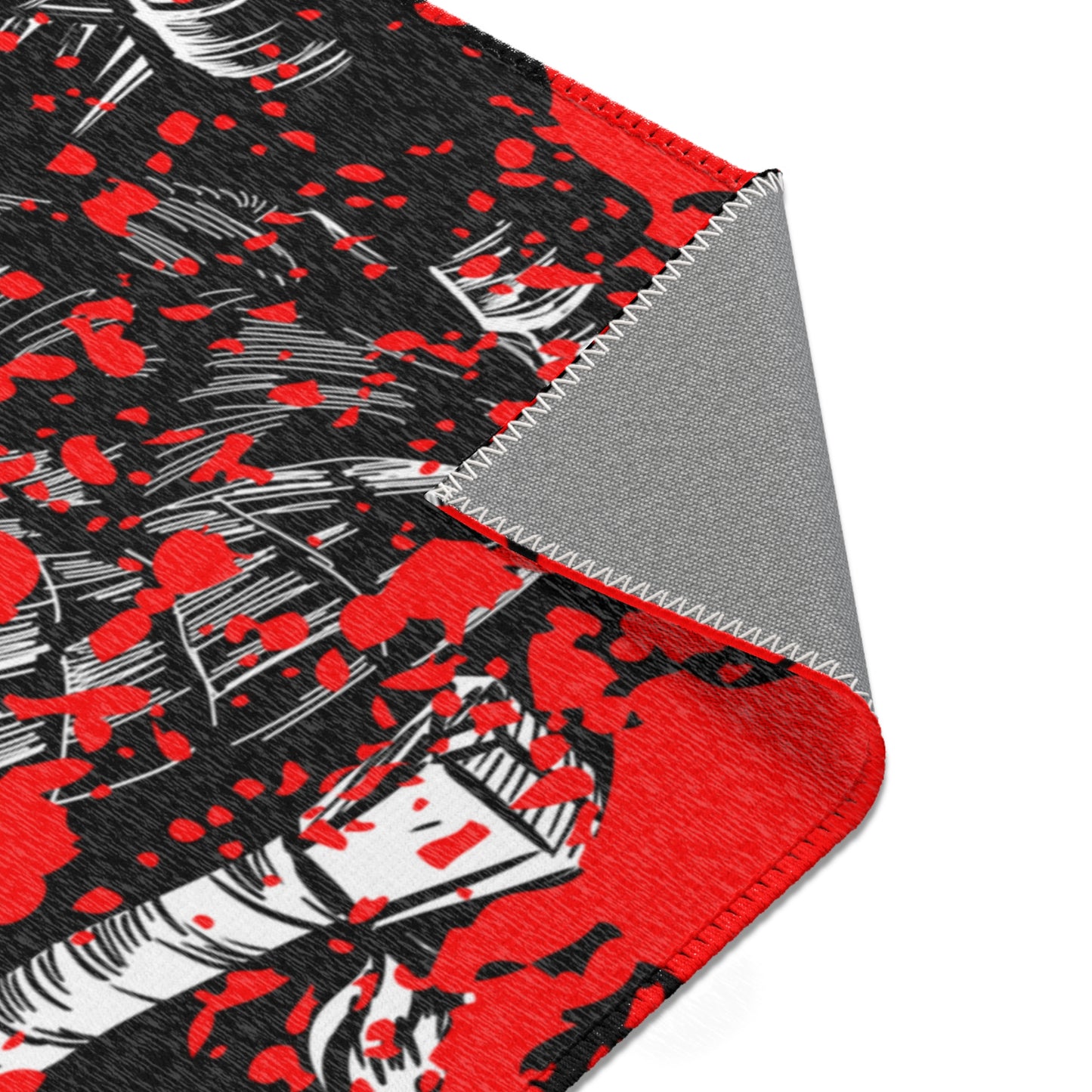 Berserk Splatter 2 Area Rug