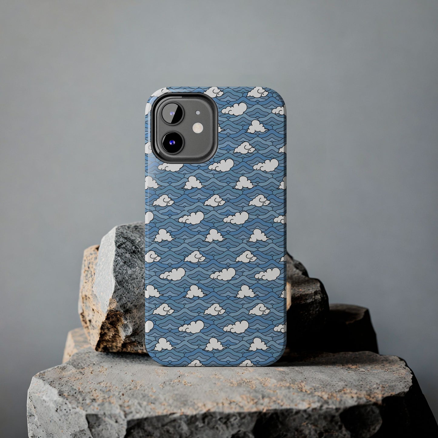 Blue Sakonj Tough Phone Case