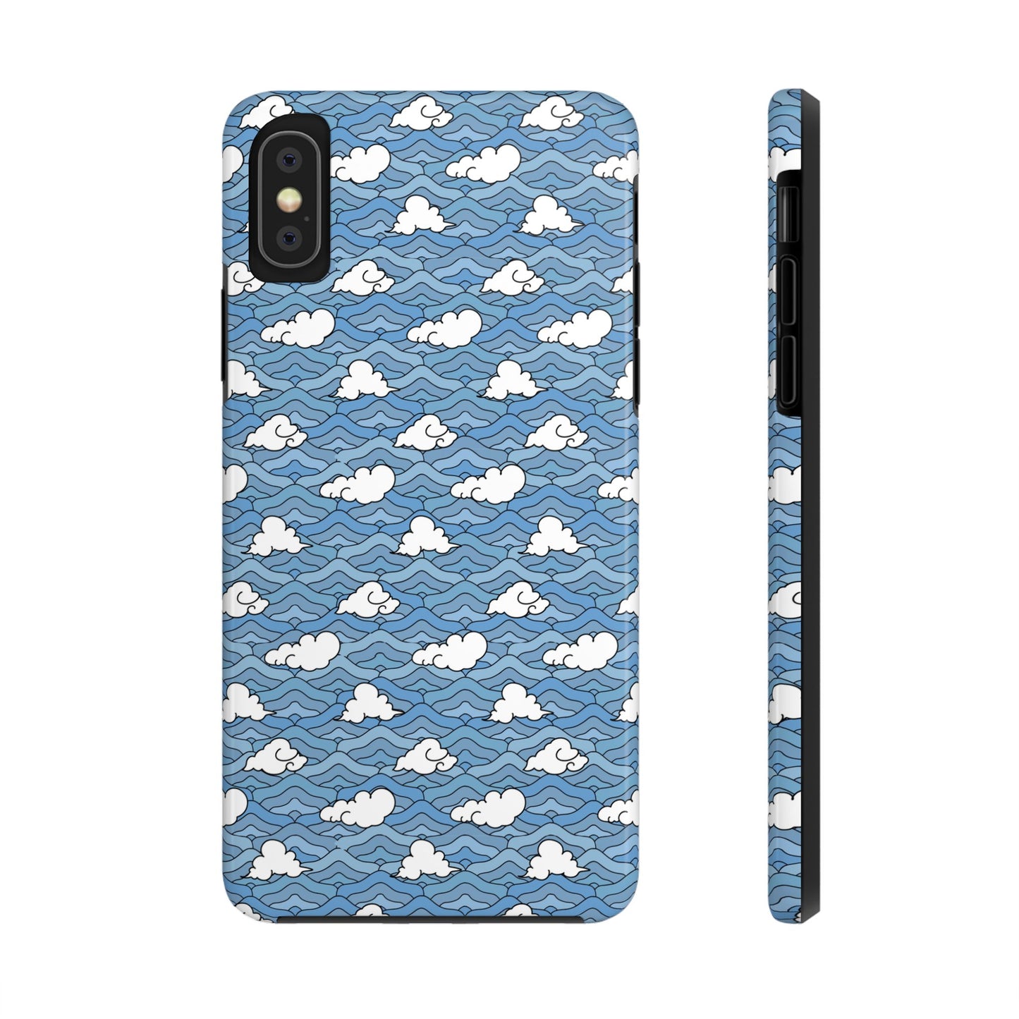 Blue Sakonj Tough Phone Case