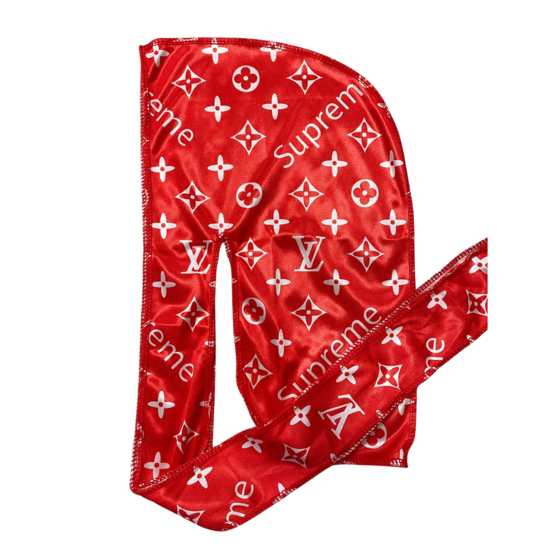 Red LLV Durag for kids