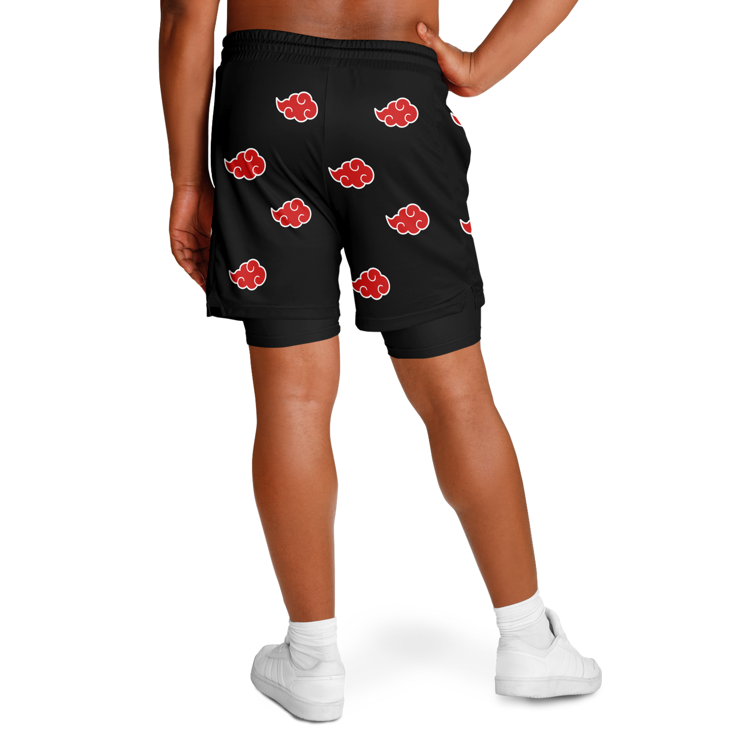 Red Cloud Men's 2-in-1 Shorts - AOP