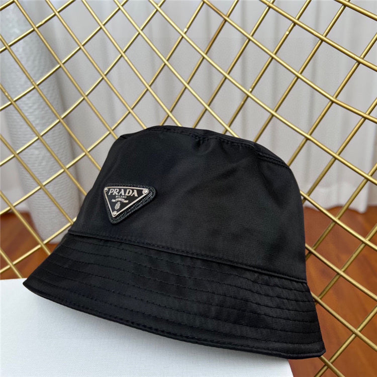 Black Prda Design Bucket Hat