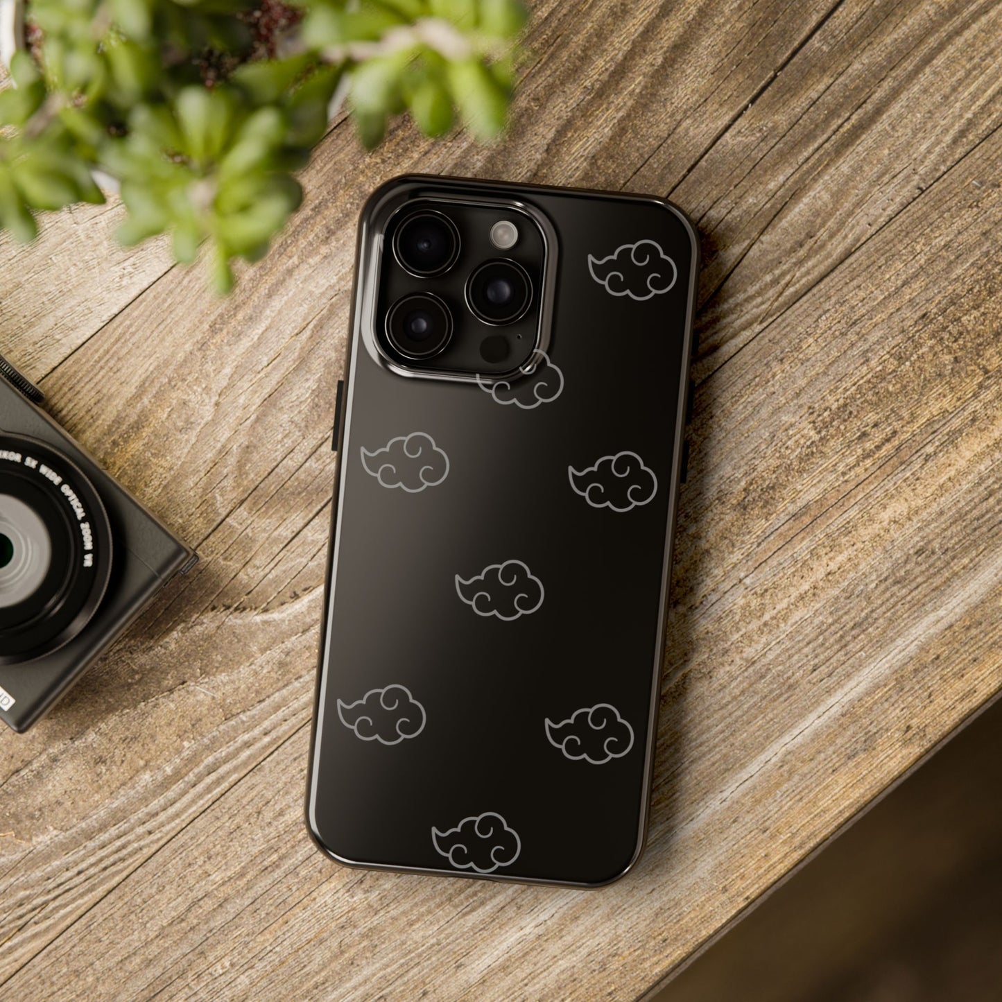 Black Cloud Tough Phone Cases