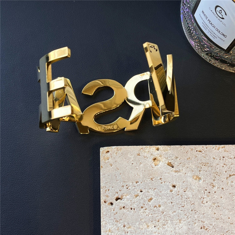 V Gold Design Bracelet