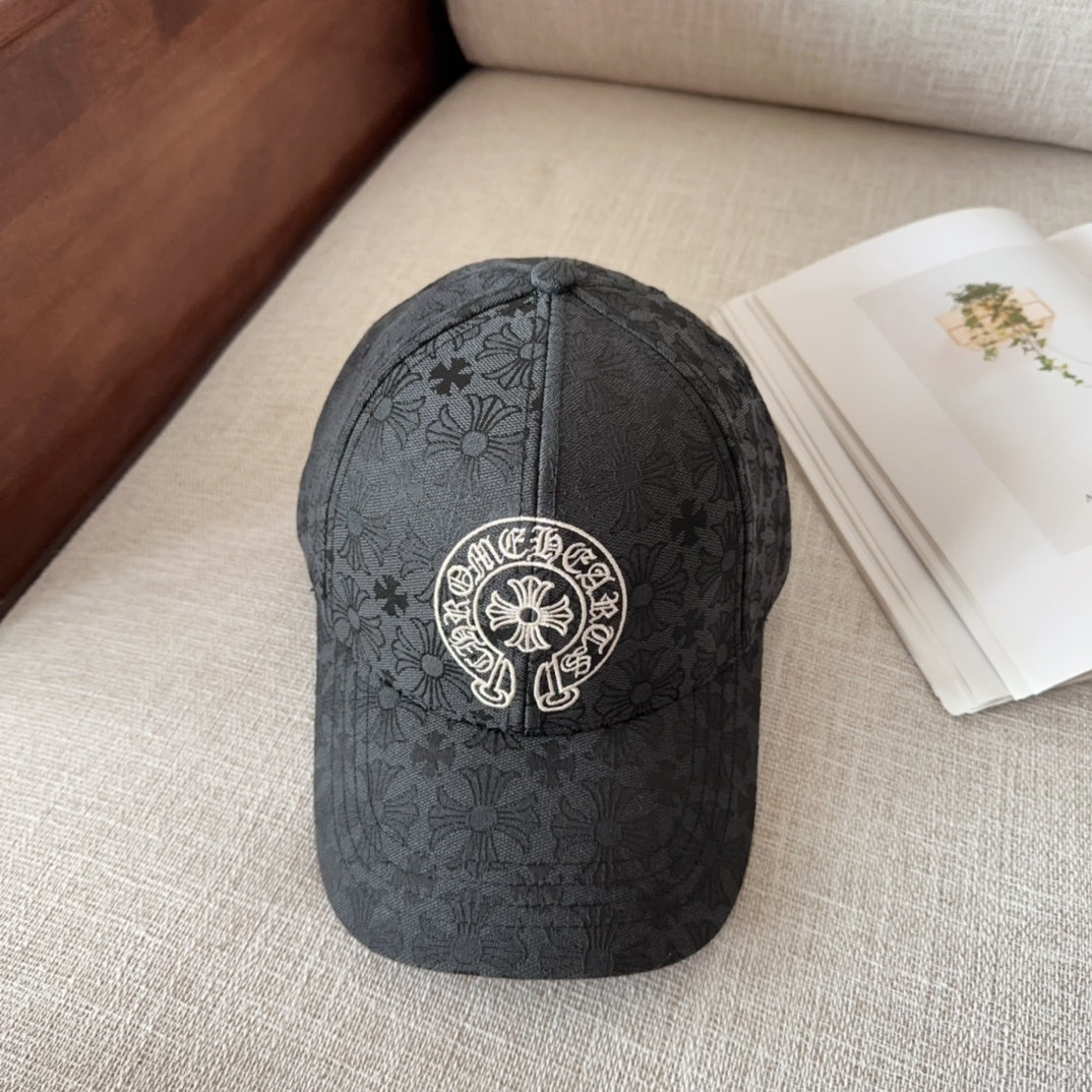 Chrome H Design Hats