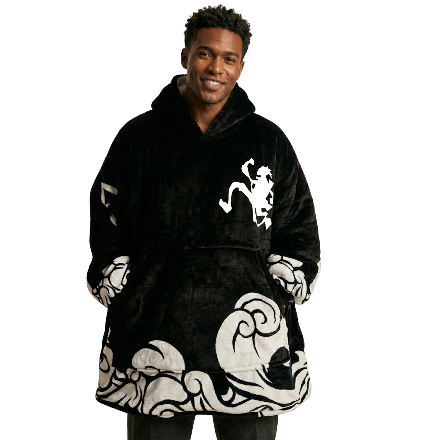 Gear 5 OP Anime Hoodie Blanket