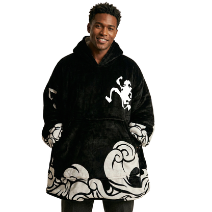 Gear 5 OP Anime Hoodie Blanket
