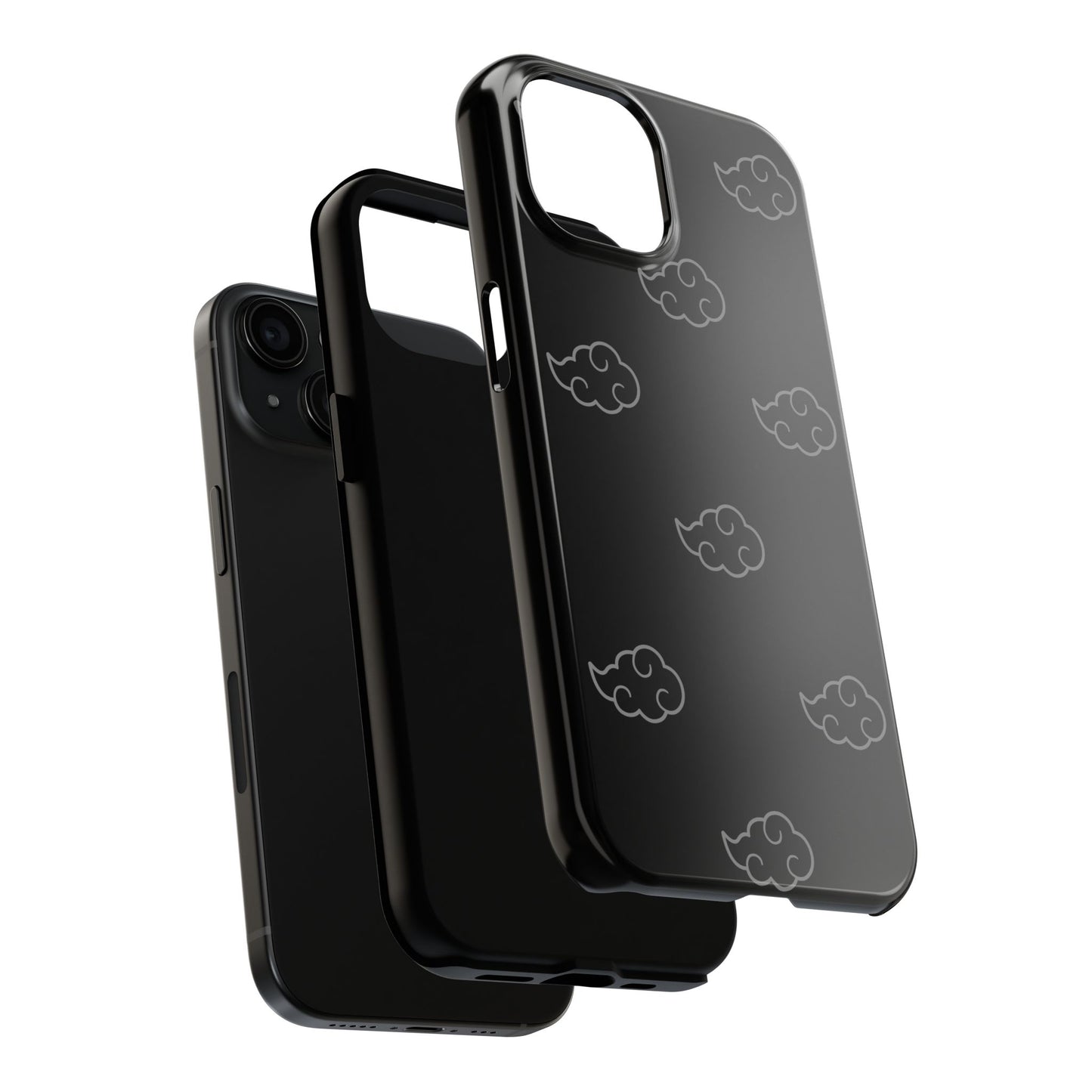 Black Cloud Tough Phone Cases