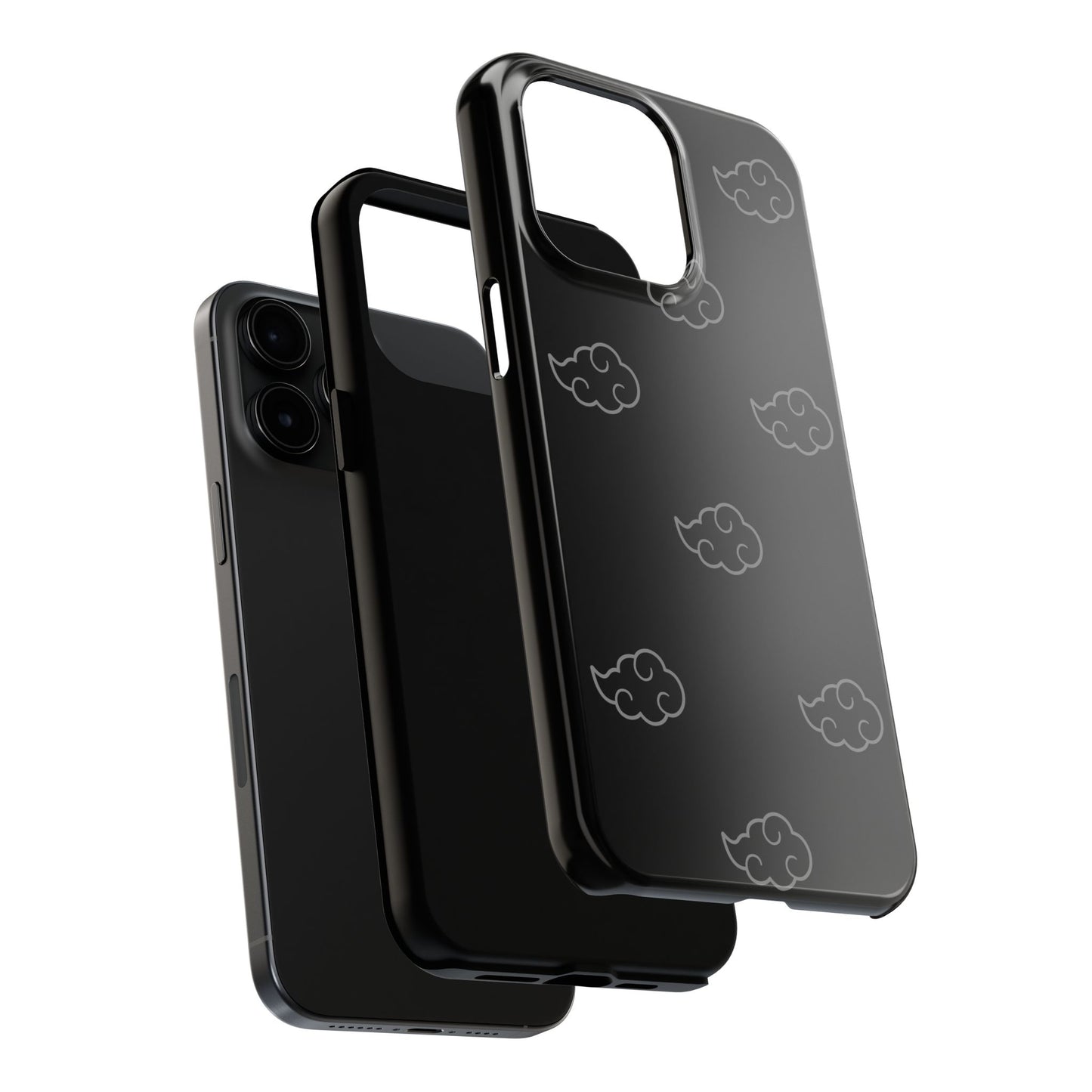 Black Cloud Tough Phone Cases