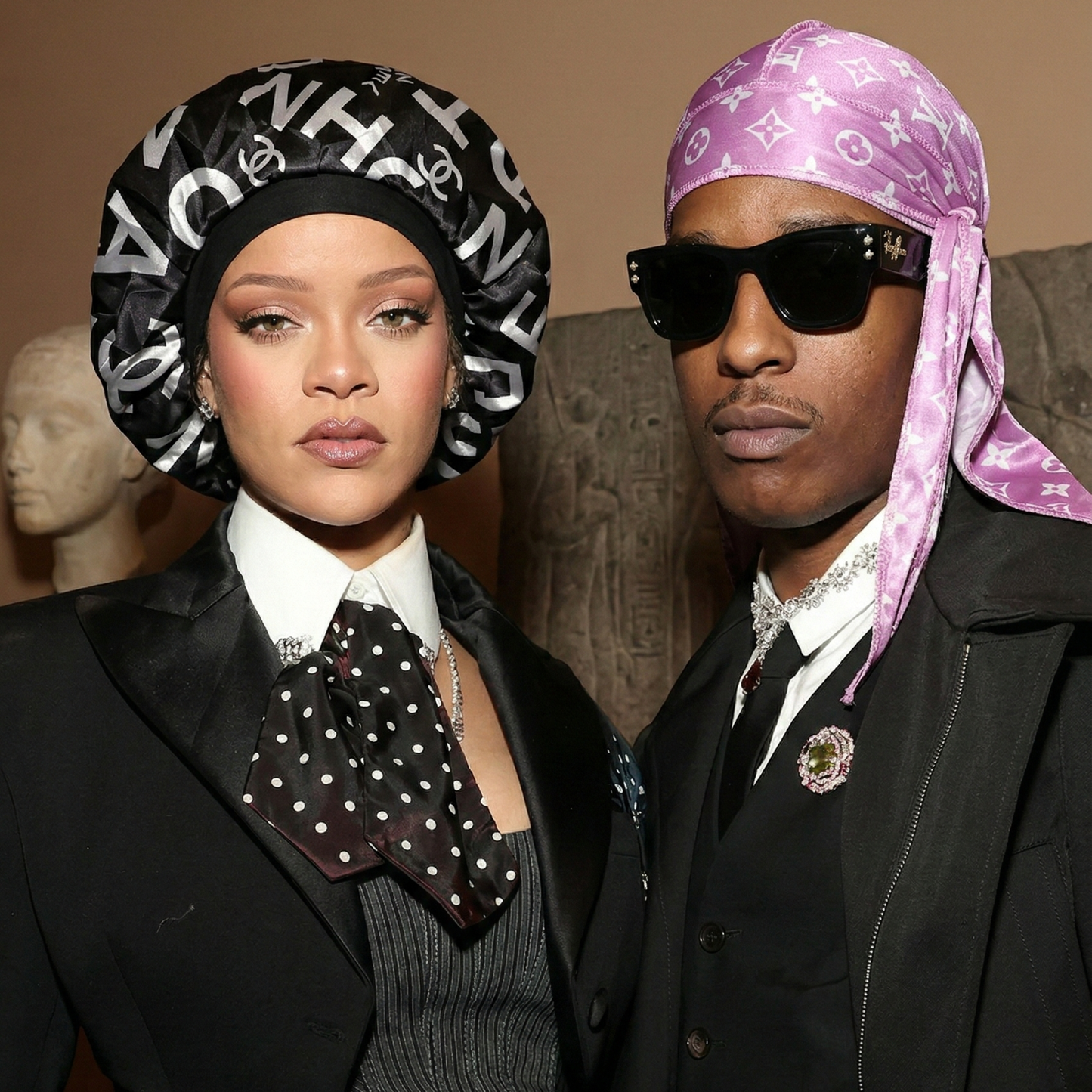 Ultimate Wave Bundle – Silky Durag & Satin Bonnet Set