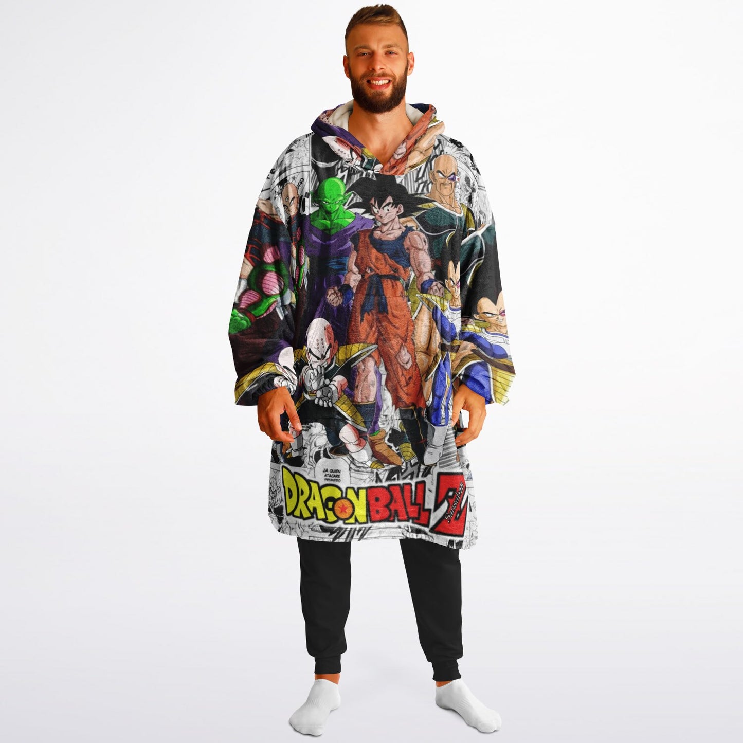 DBZ 1 Oversized Blanket Hoodie with Large Pocket
