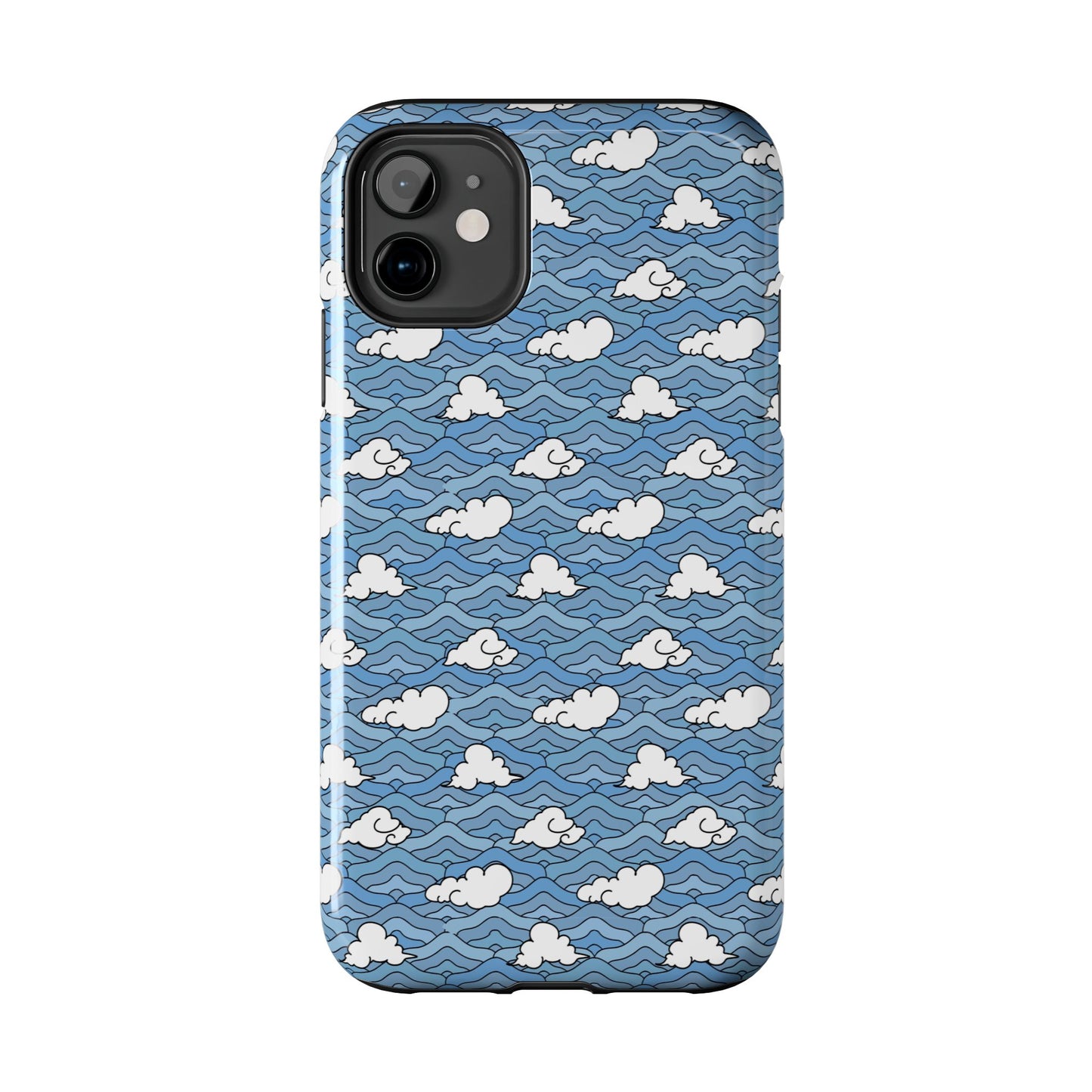 Blue Sakonj Tough Phone Case