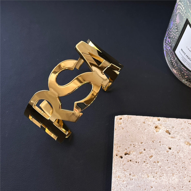 V Gold Design Bracelet