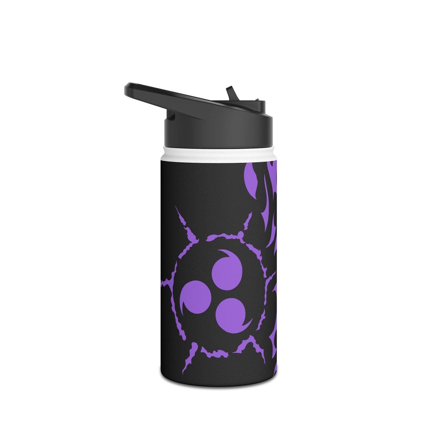 Purple Curse Stainless Steel Water Bottle, Standard Lid