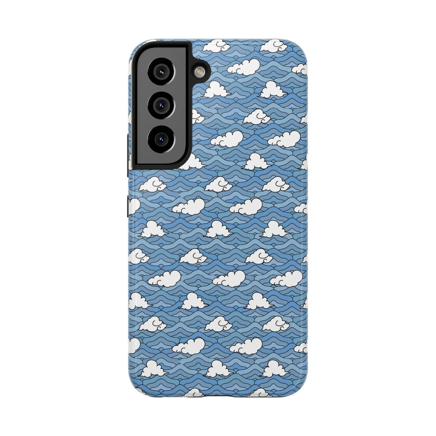 Blue Sakonj Tough Phone Case