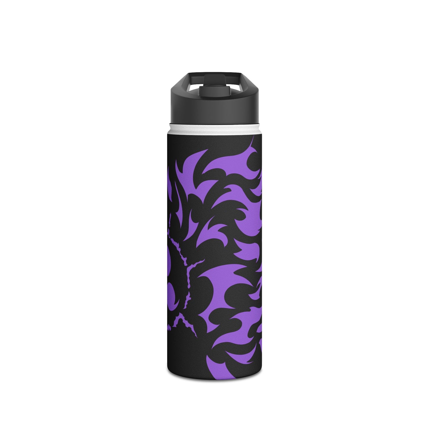 Purple Curse Stainless Steel Water Bottle, Standard Lid