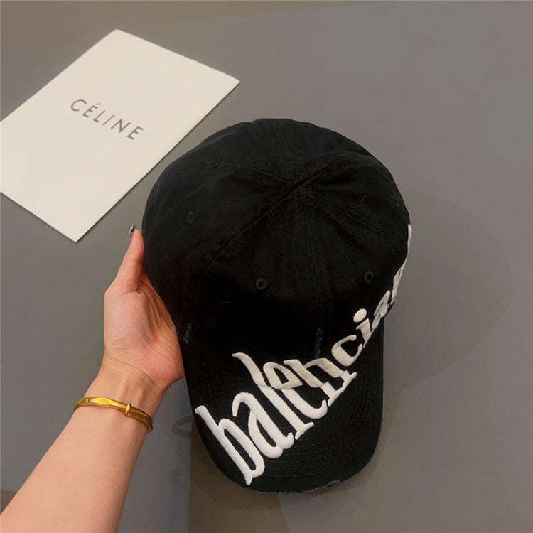 Balenci Denim Design Hat
