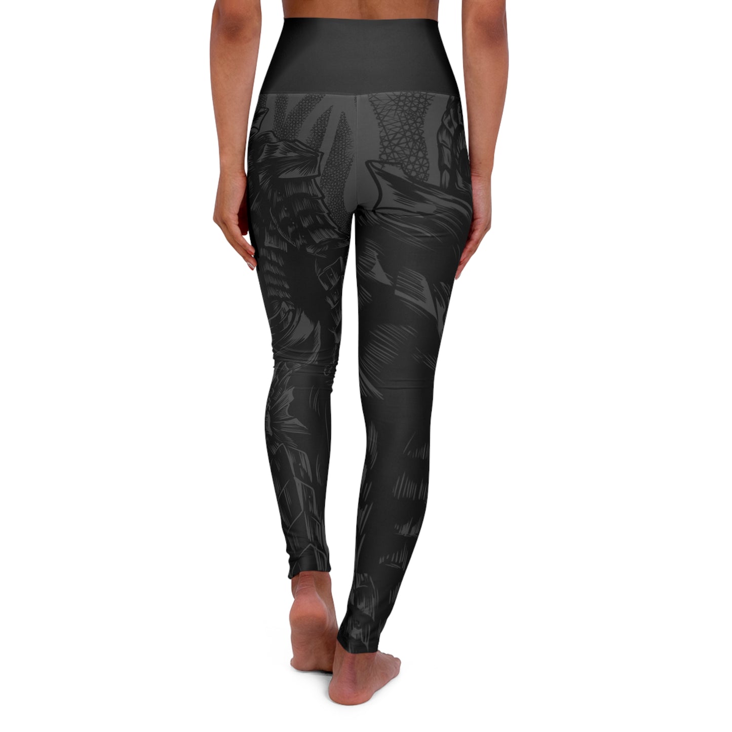 Berserk Armor High Waisted Yoga Leggings