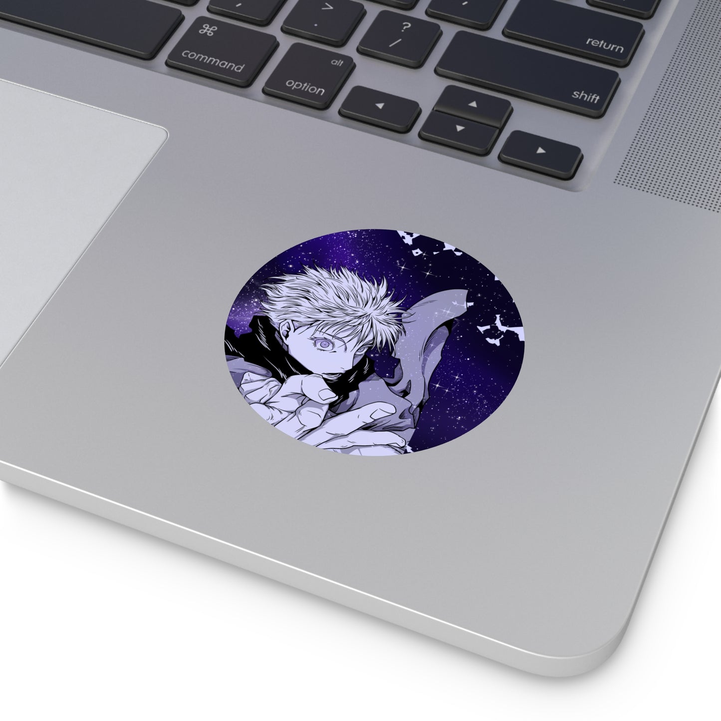 Black Curse Round Vinyl Stickers