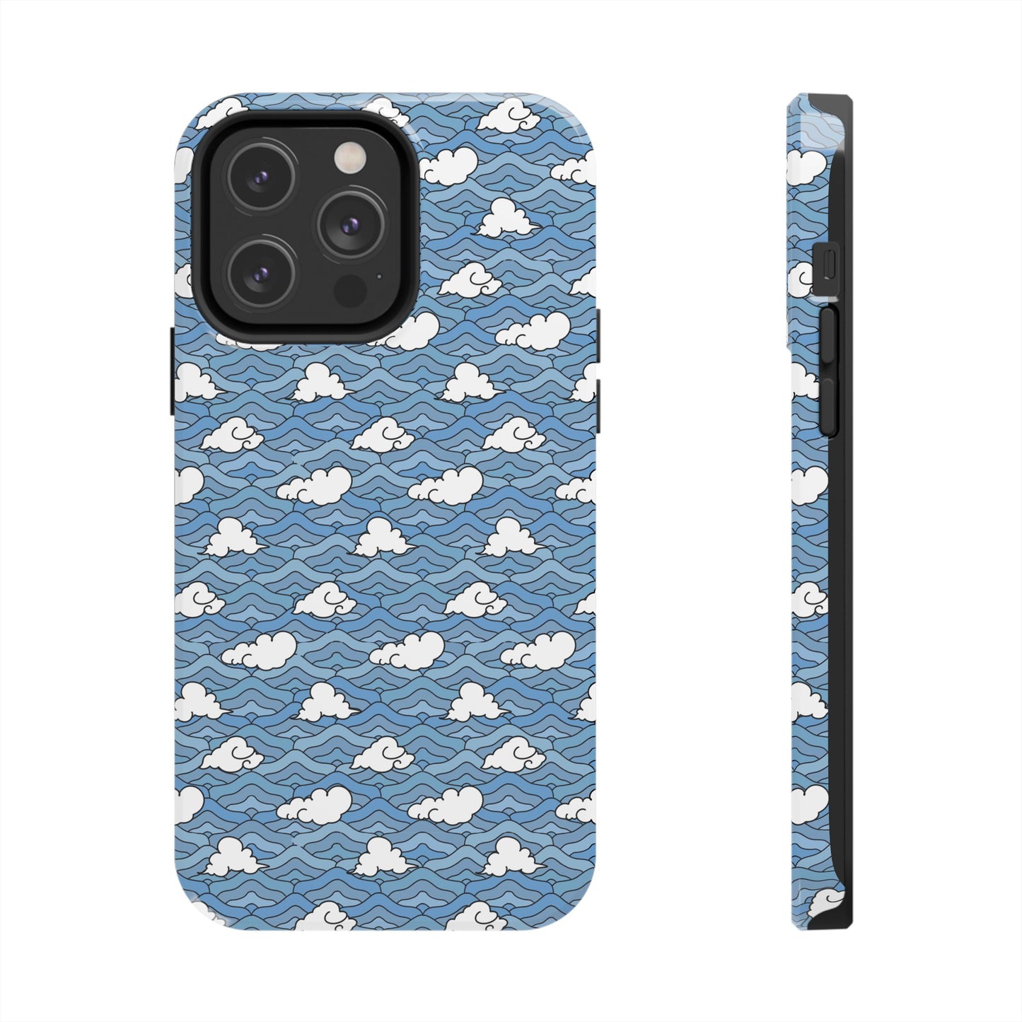 Blue Sakonj Tough Phone Case