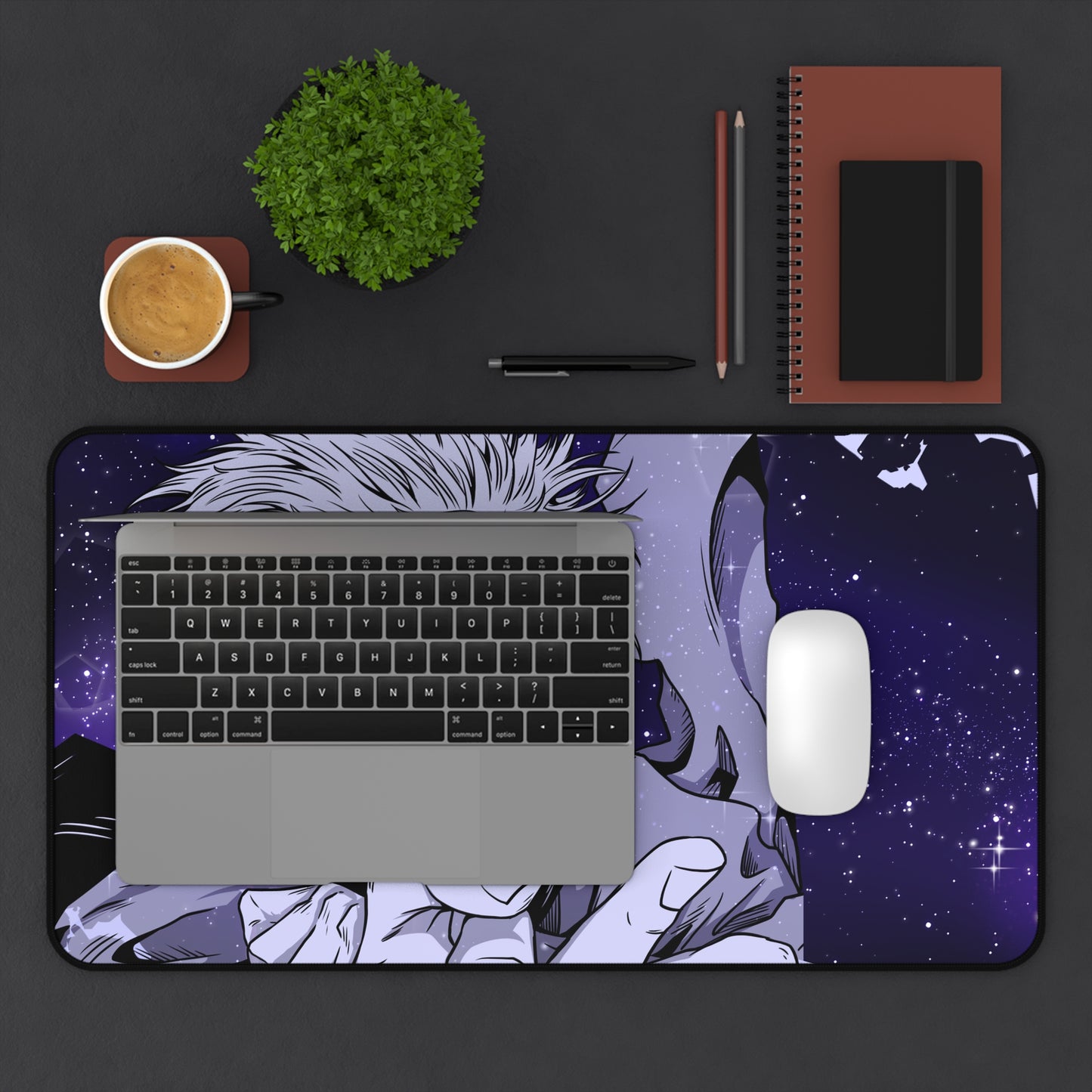 Black Curse Desk Mat